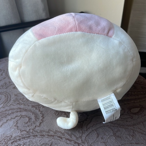 Squishmallows Charlie Bull Terrier Dog 8" Plush Black Eye White Pup Soft Puppy - Picture 5 of 5